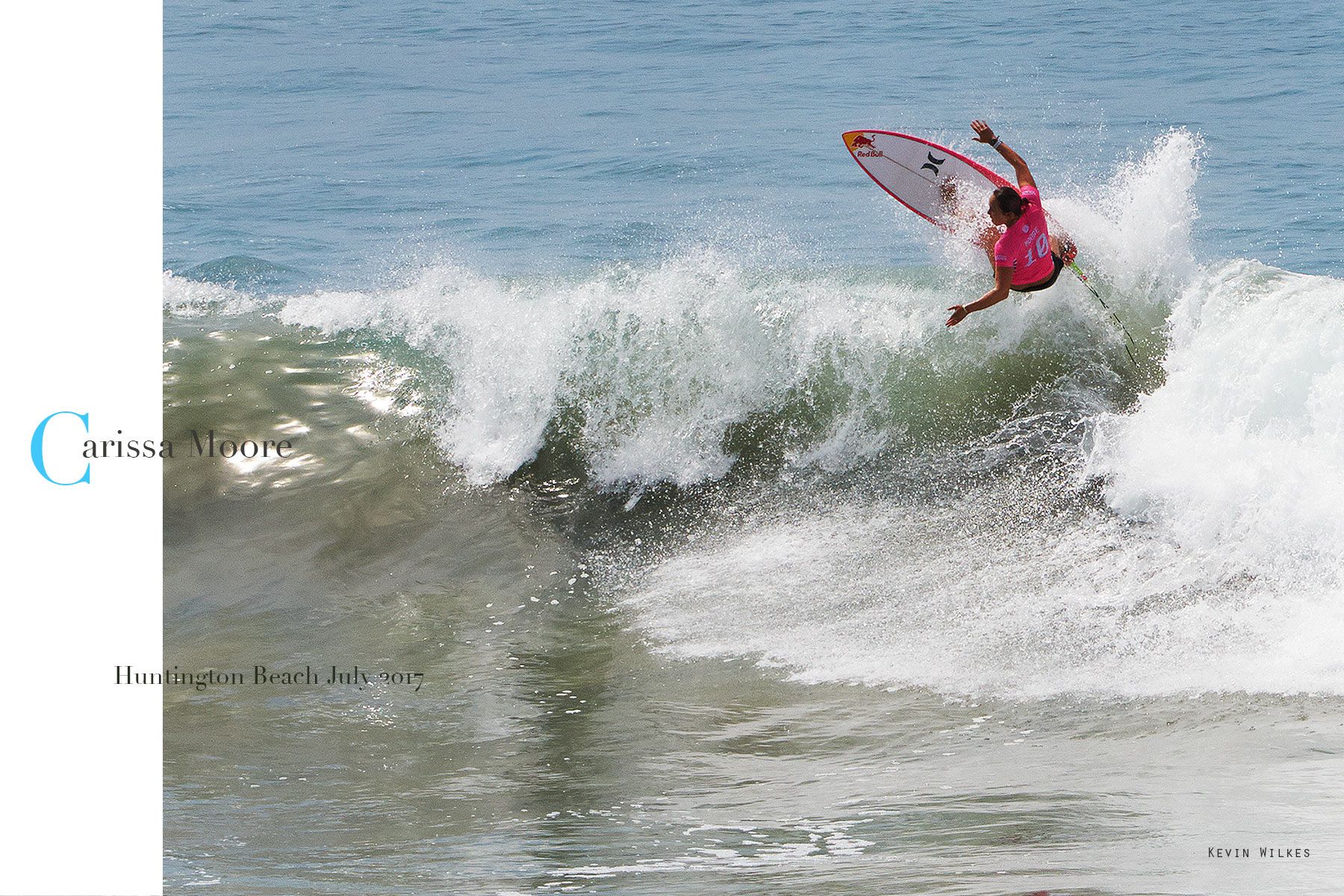 Carissa Moore. Huntington Beach July 2017.