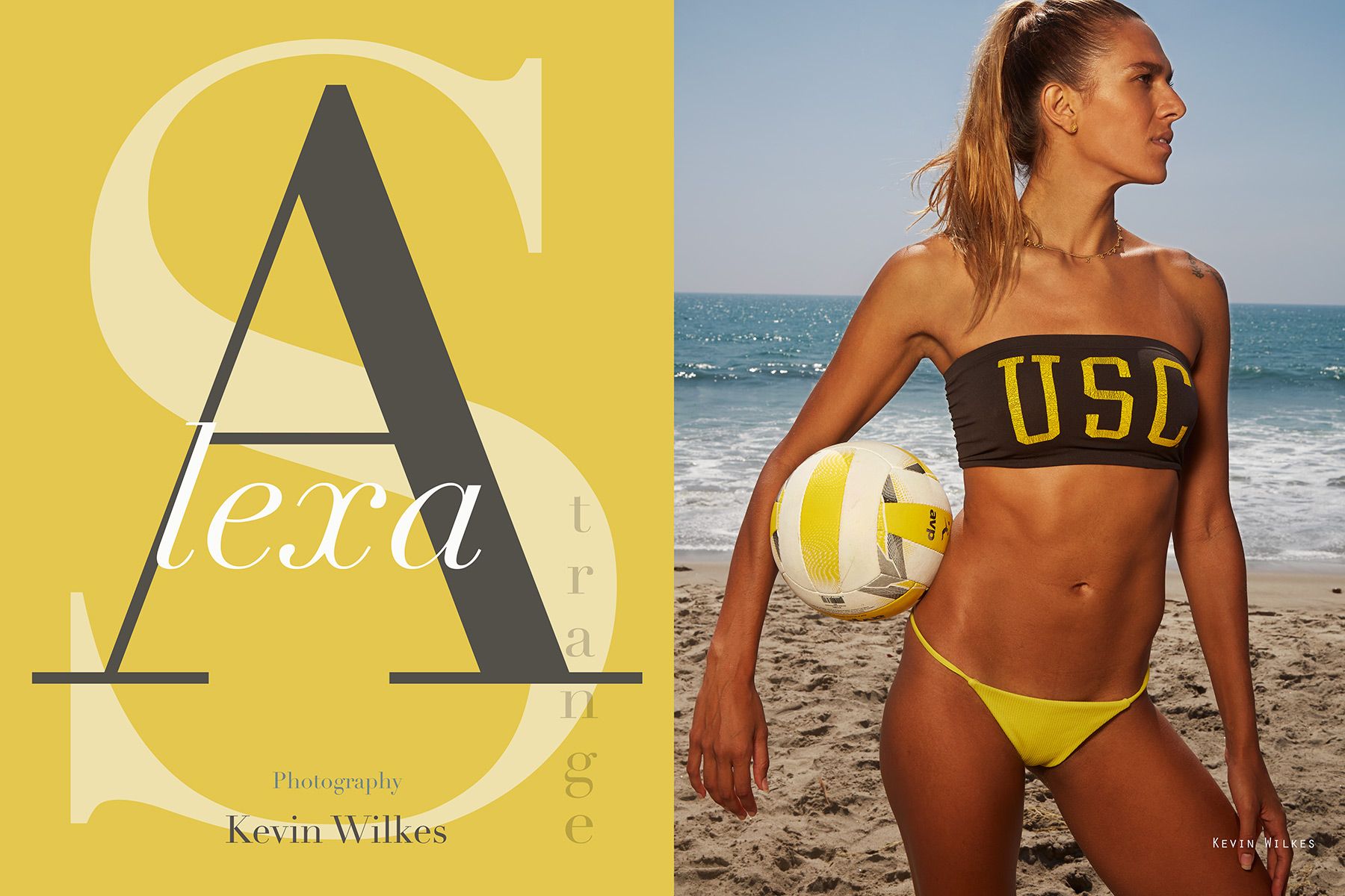 Alexa Strange. Professional volleyball player.