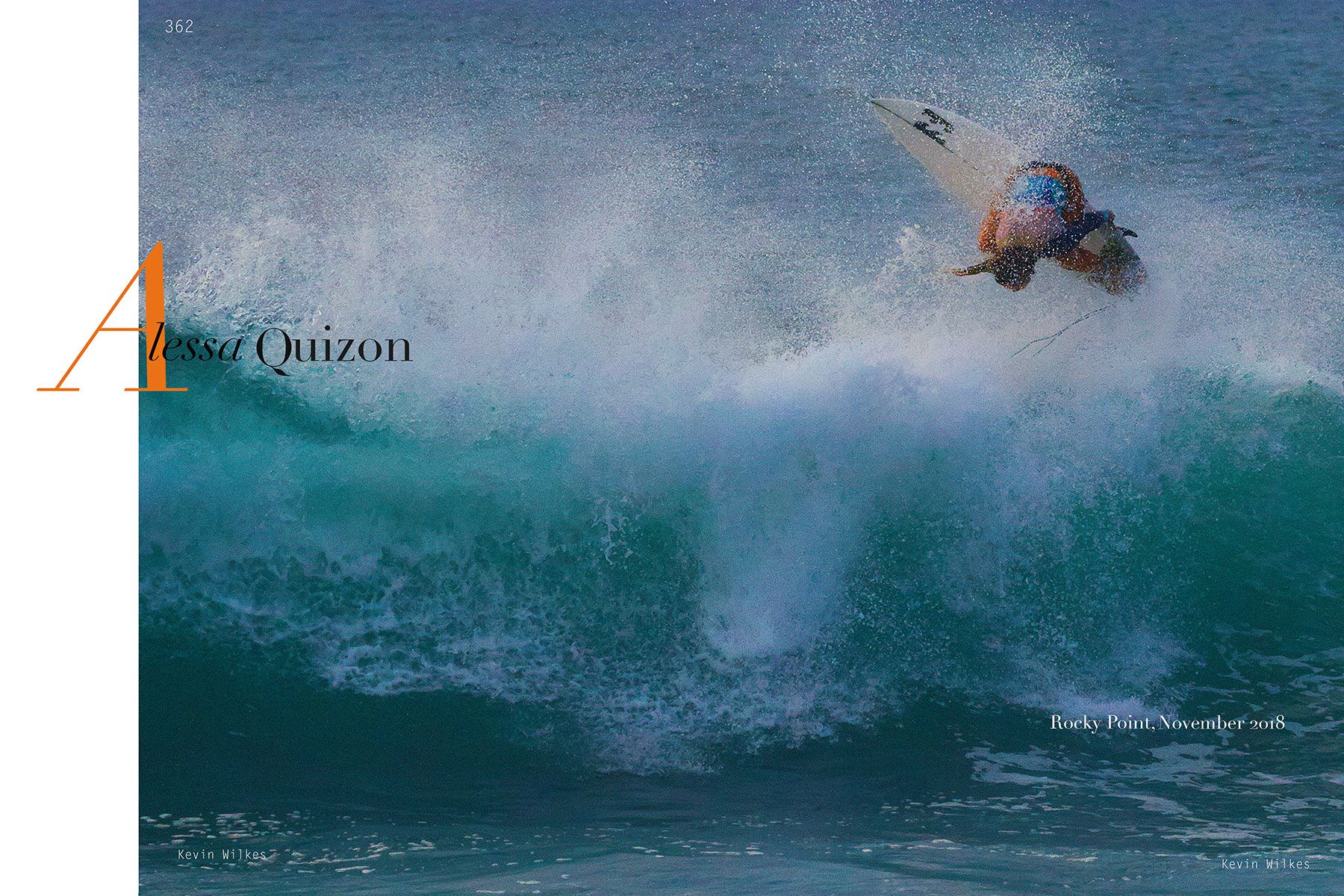 Alessa Quizon. Rocky Point, Oahu.