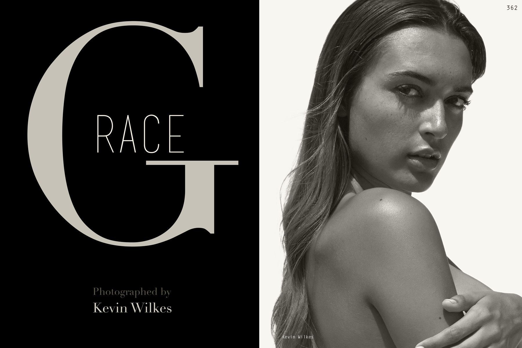 Grace. 362 Magazine. Photography by Kevin Wilkes.