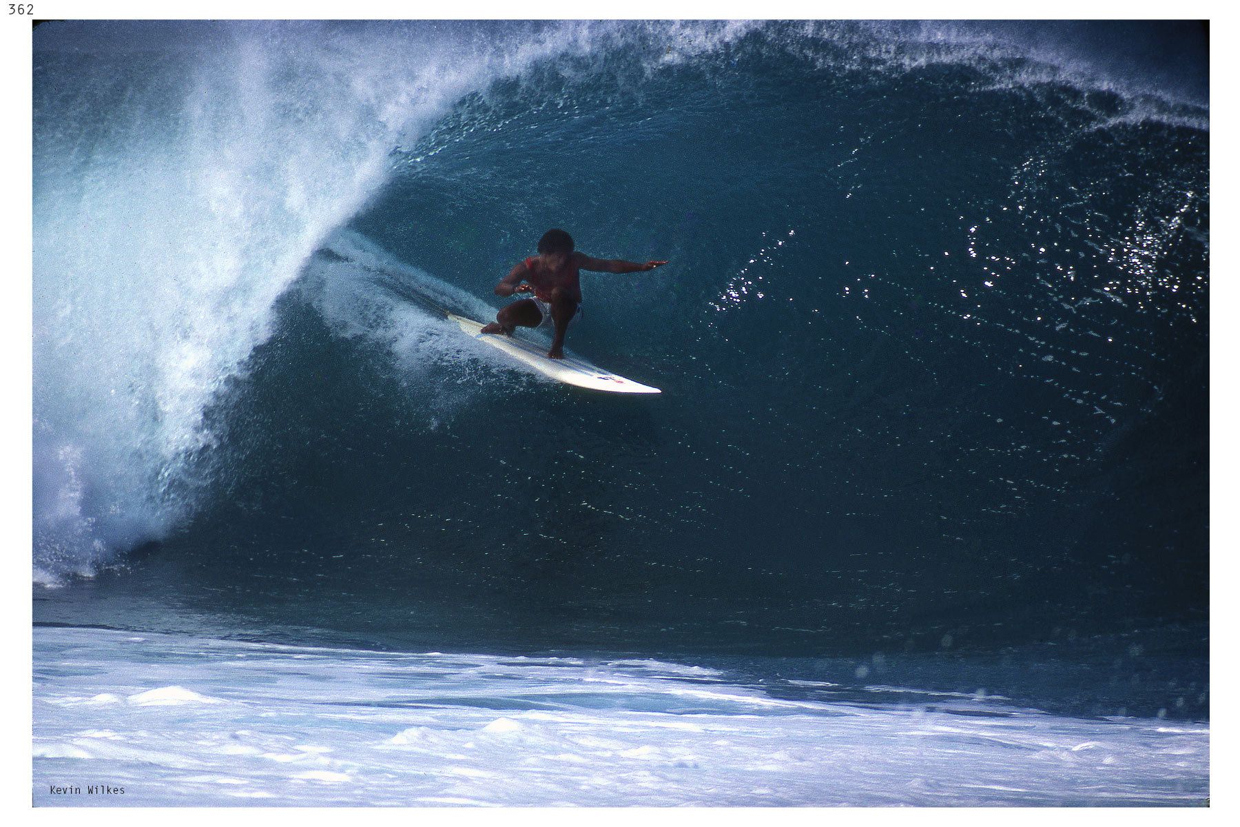 Buttons Kaluhiokalani. Pipeline 1981.