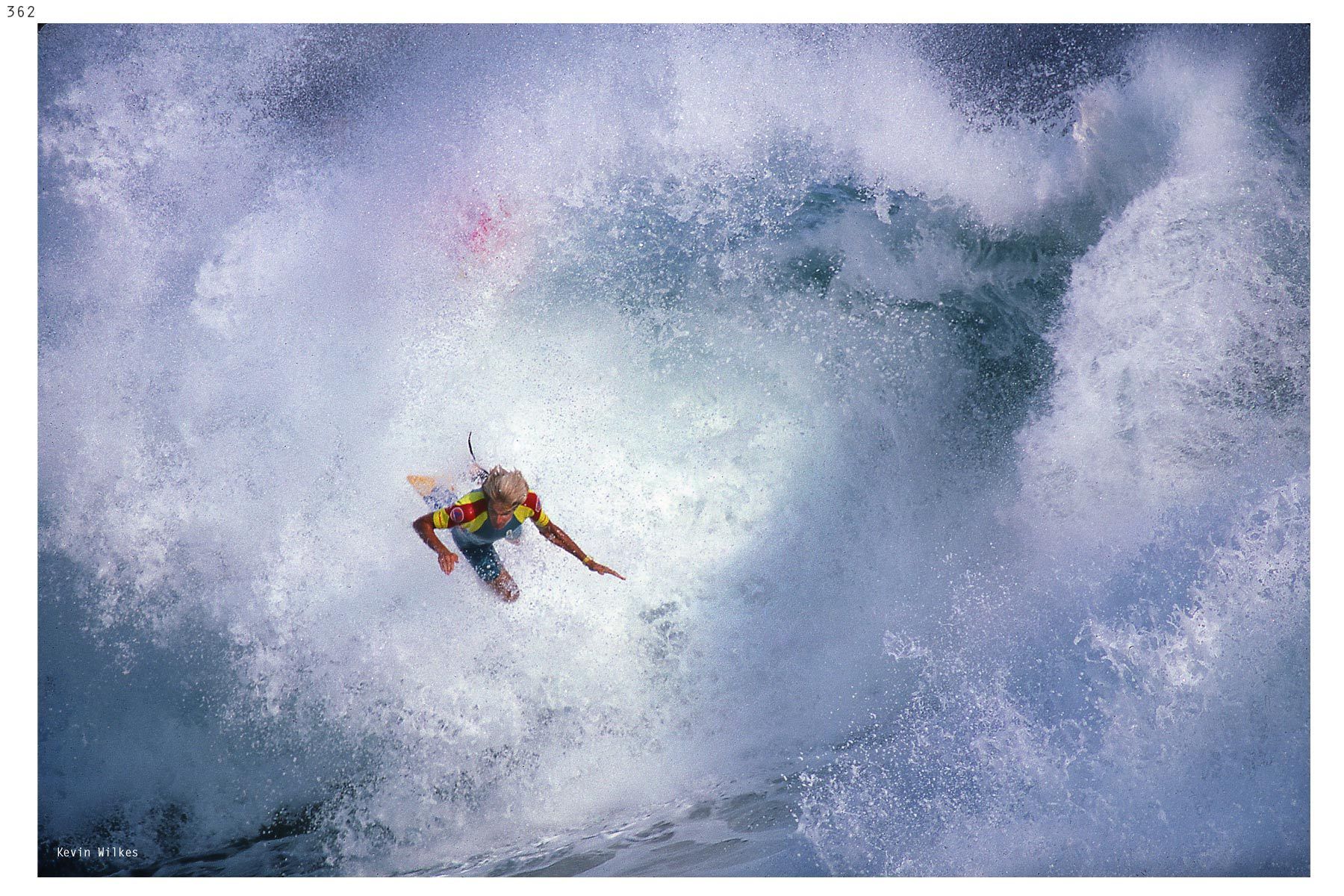 Pat Caldwell at The Wedge. 1986