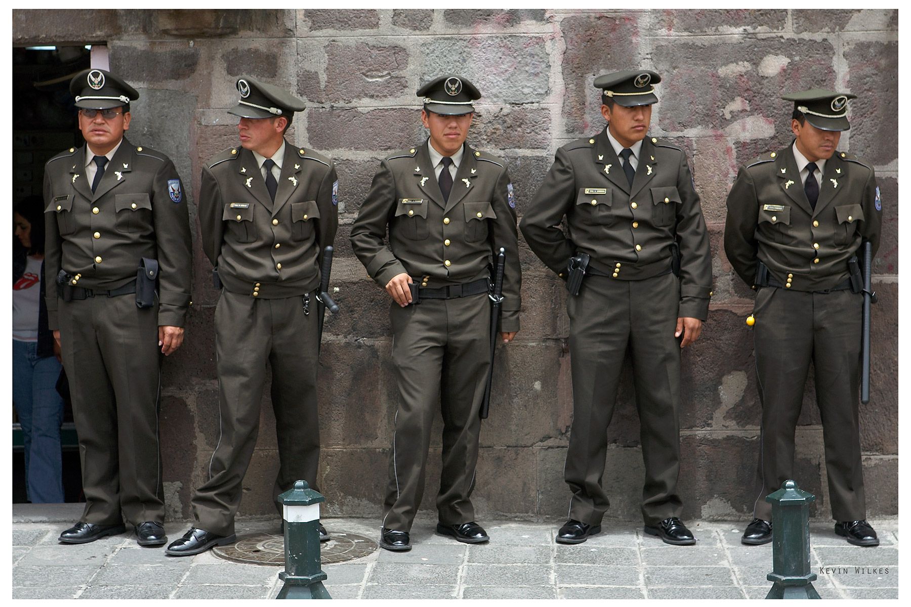 Police. Quito, Ecuador.