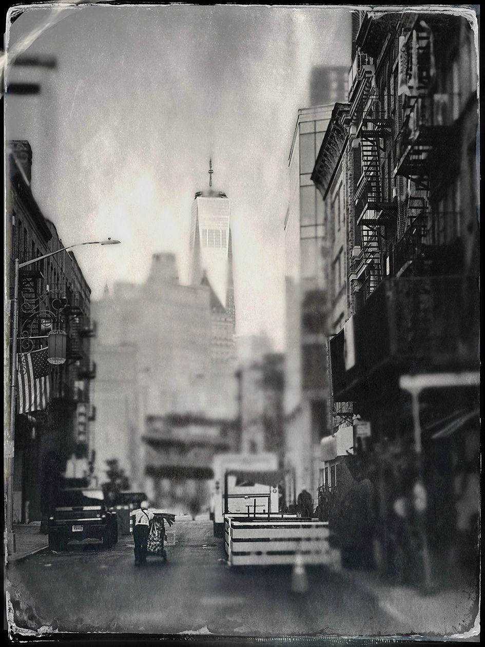 Pushcart in Lower Manahattan