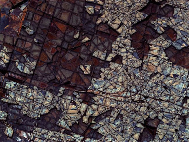 Solitario: Shale Near Tres Papalotes, 1983/2013, pigment on baryta paper from negative, 22 x 28 3/8", Ed. 10 Solitario: Shale Near Tres Papalotes #2