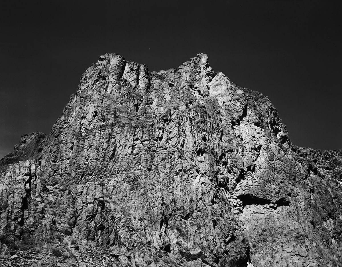 Diablo Canyon #11, 2012, toned gelatin silver print, 19 x 23", Ed. 10 Diablo Canyon #11