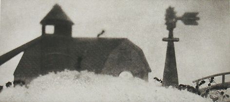 On the Farm(Uncle Milton), 2000, traditional copperplate photogravure, plate: 4 5/8  x  9 1/2", paper; 11 x 15", edition 18 'OnThe-Farm(uncle-Milton').jpg
