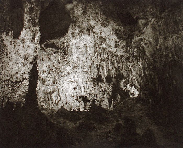 Allegory of the Cave I., 2003, traditional copperplate photogravure, plate: 10 1/4 x 8 1/4", paper: 17 x 14 1/2", edition 30 Allegory of the Cave,Plate I copy.jpg