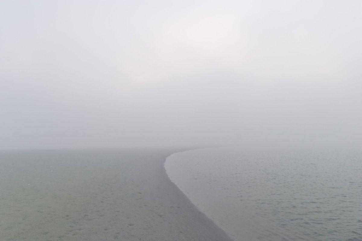 Fog on the Sandbar