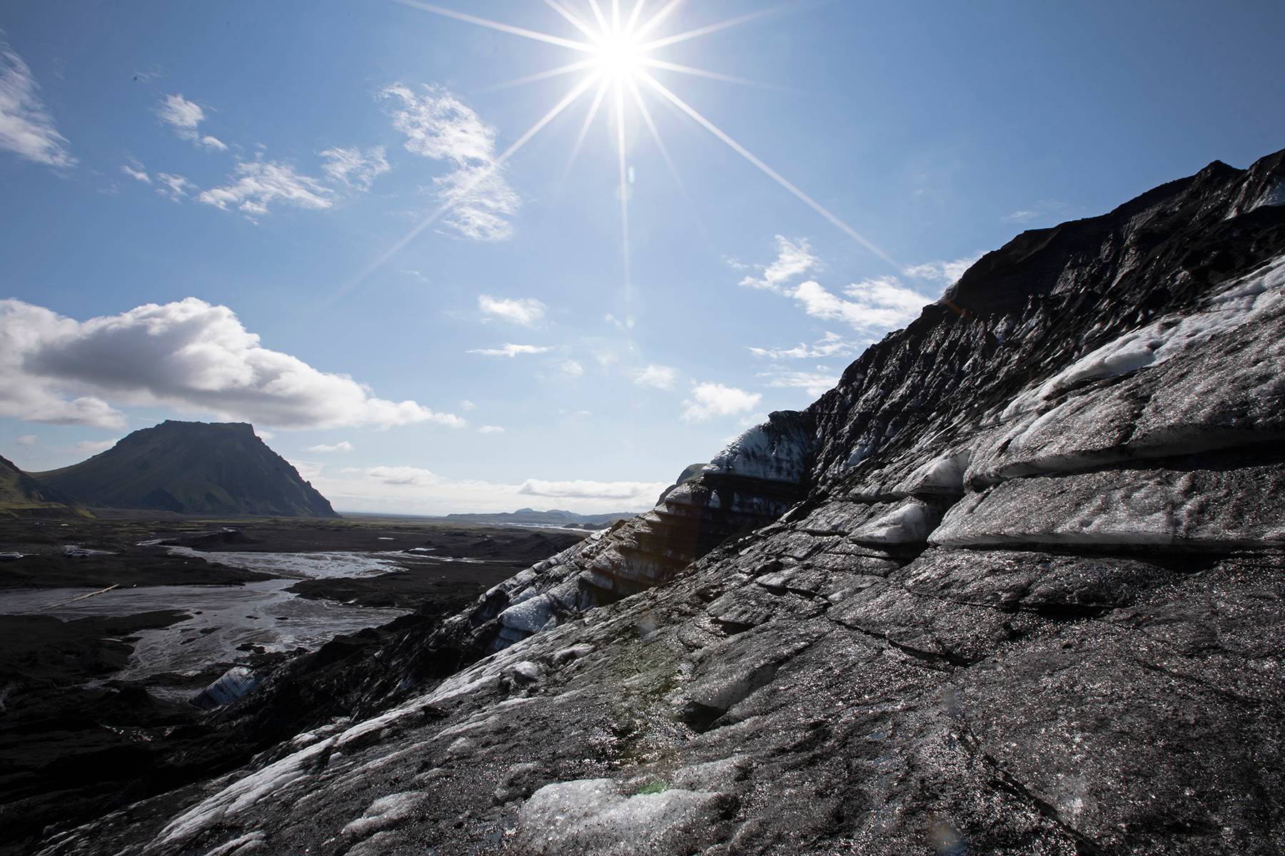 Sun And Ice, Katla Glacier