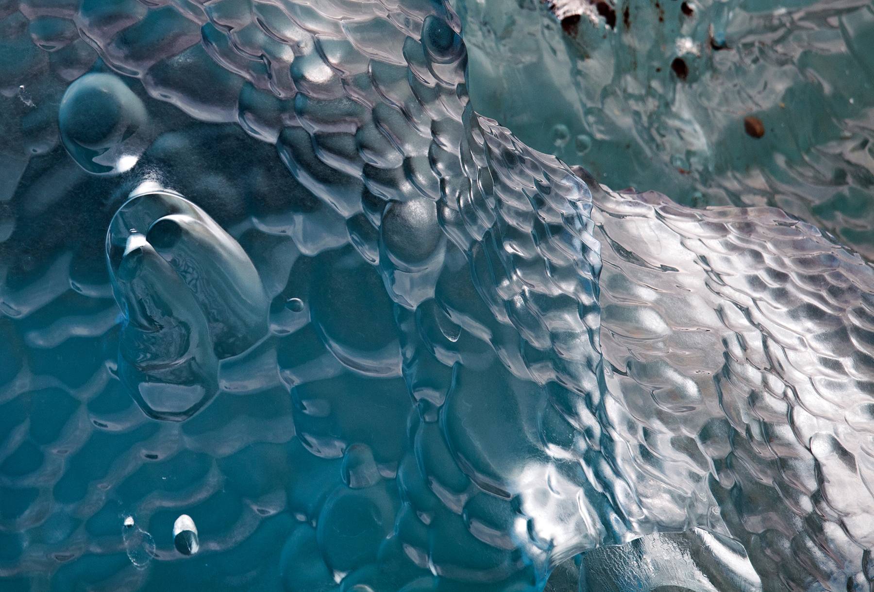 Ice Sculpted by weather