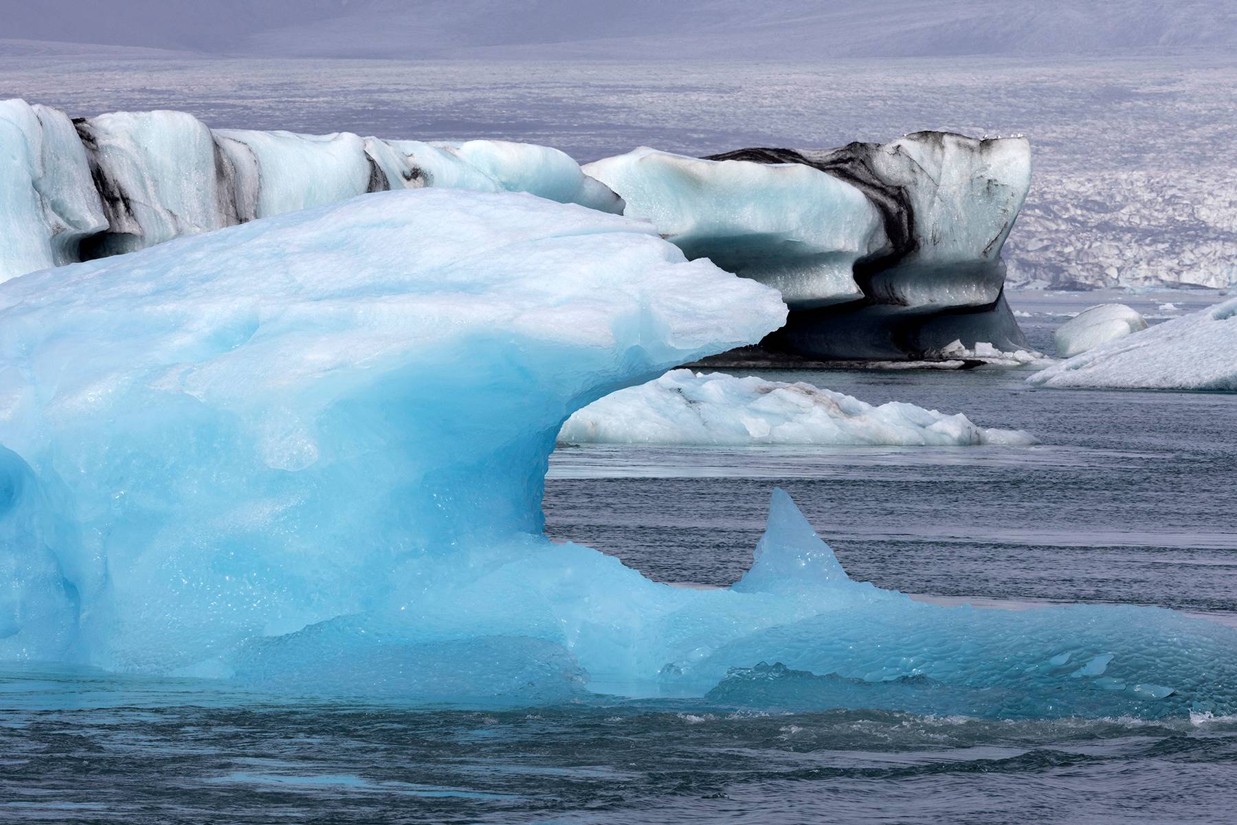 Ice Wave, Jökulsárlón Glacier Lagoon