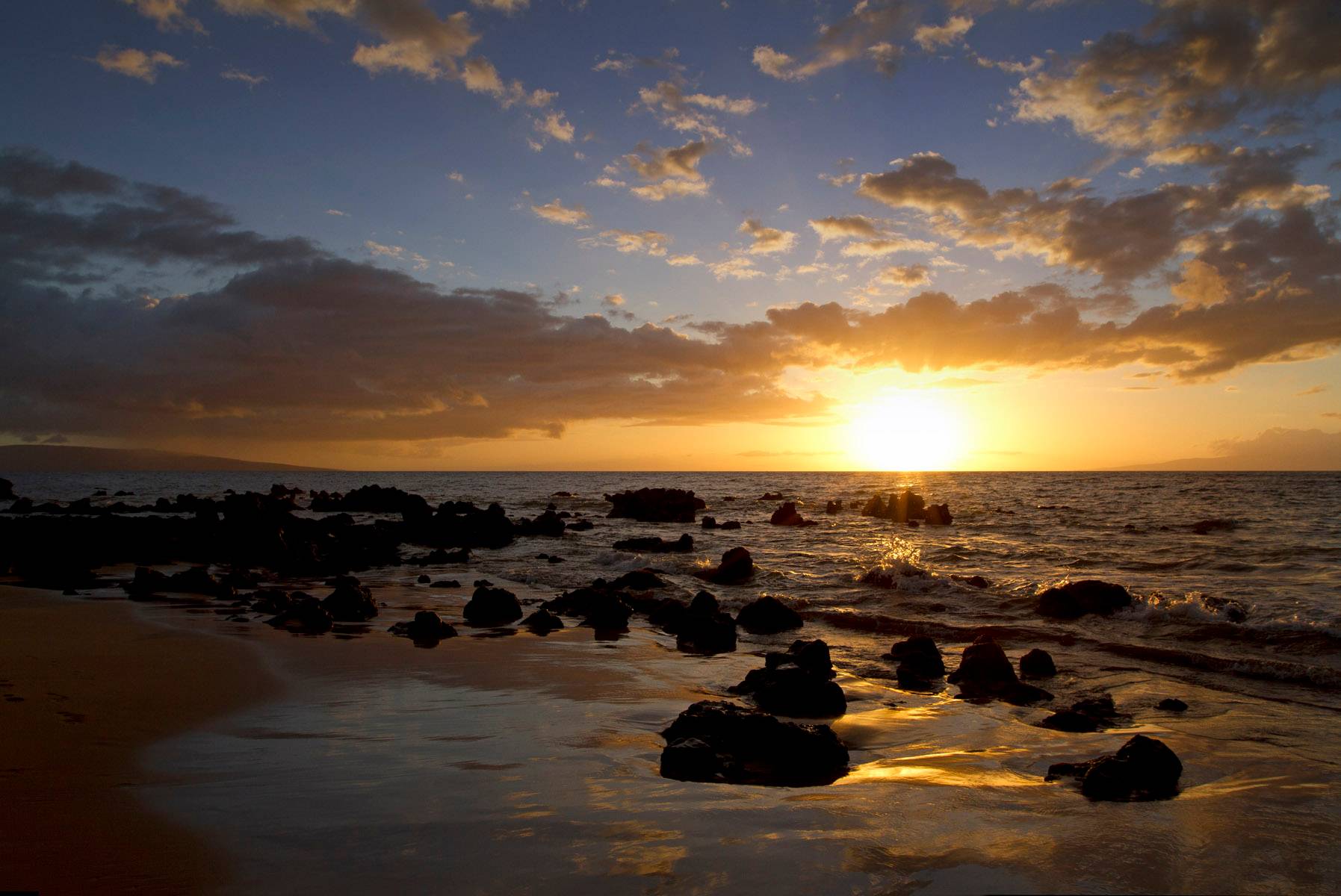 Sunset, Wailea, Maui, Hawaii