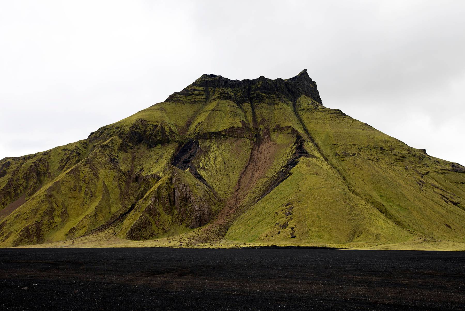 Fresh Mountain and Lava Field