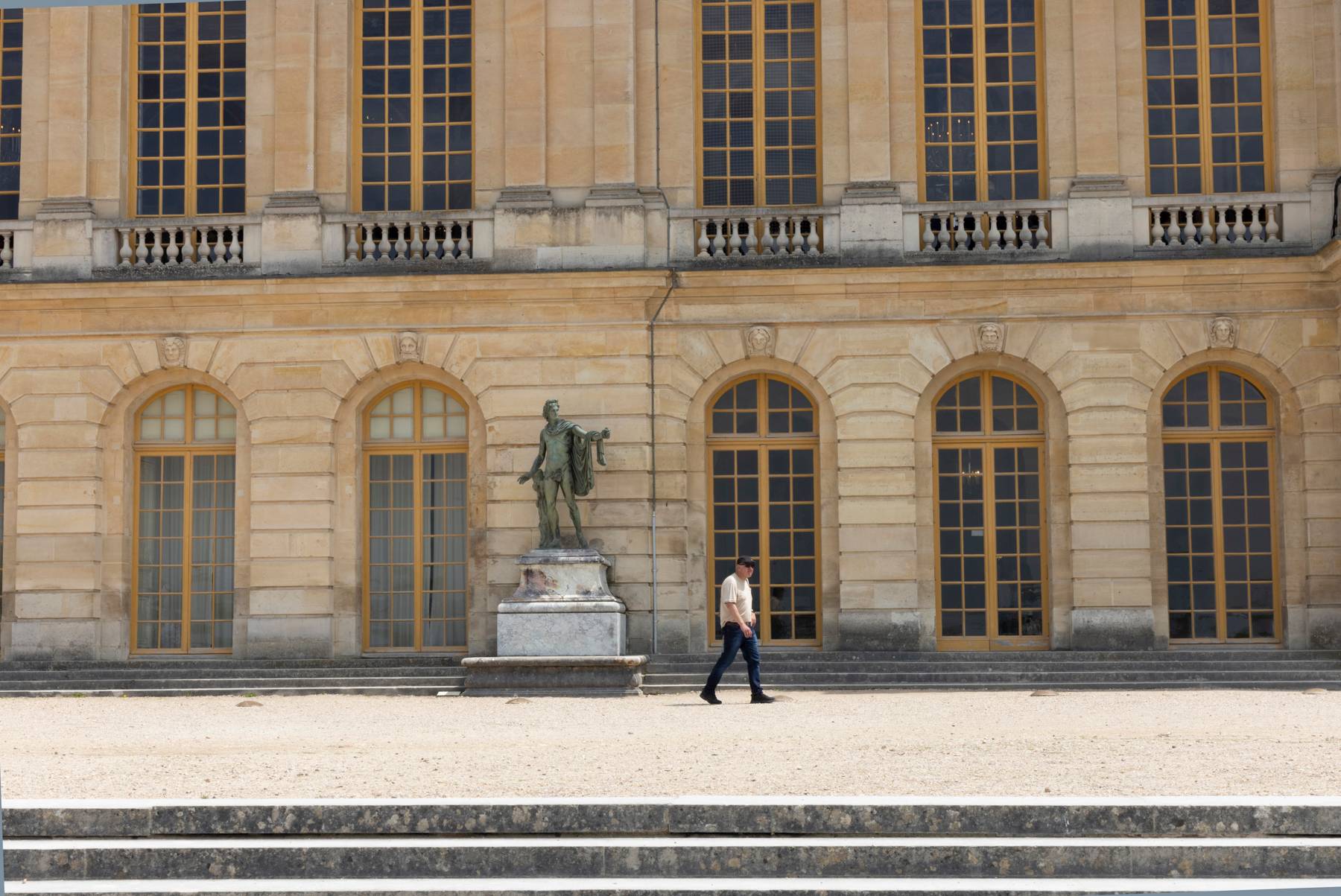 Palace, Sculpture and Man