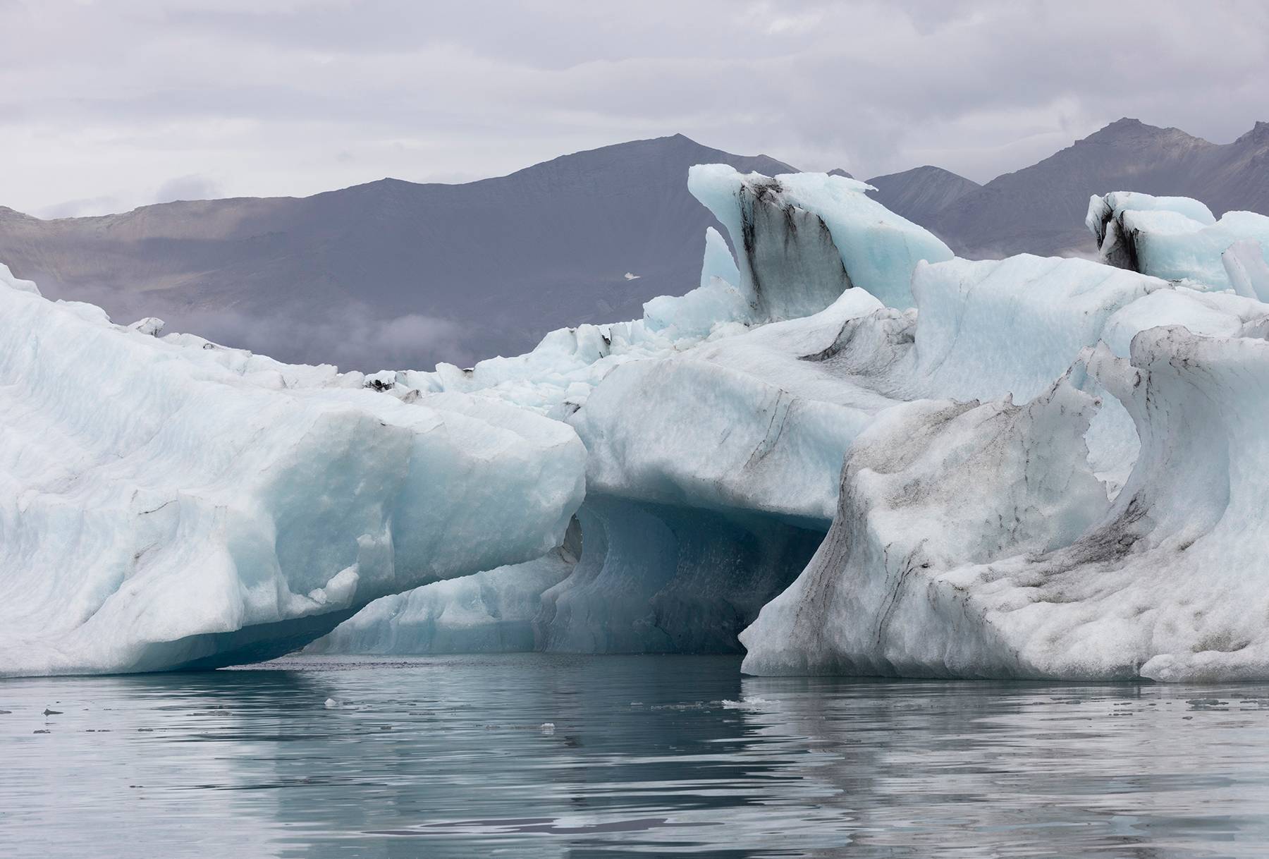 Glacial Icebergs, Jökulsárlón Glacier 