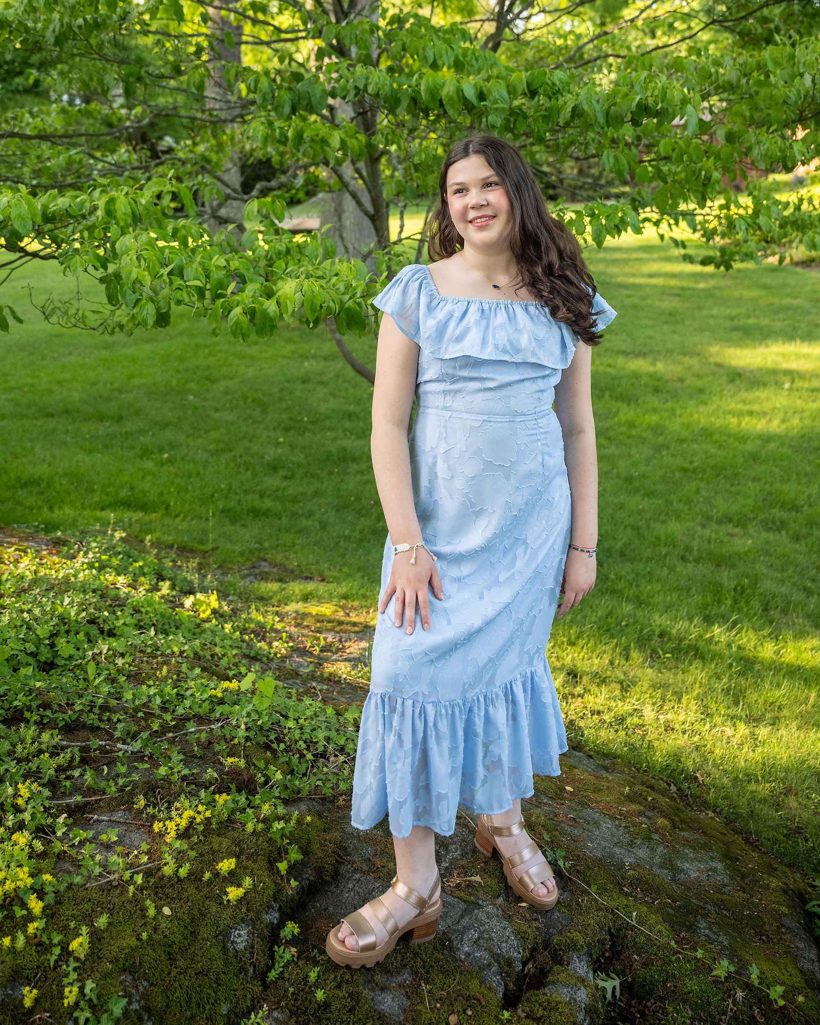 Emma In Her Garden