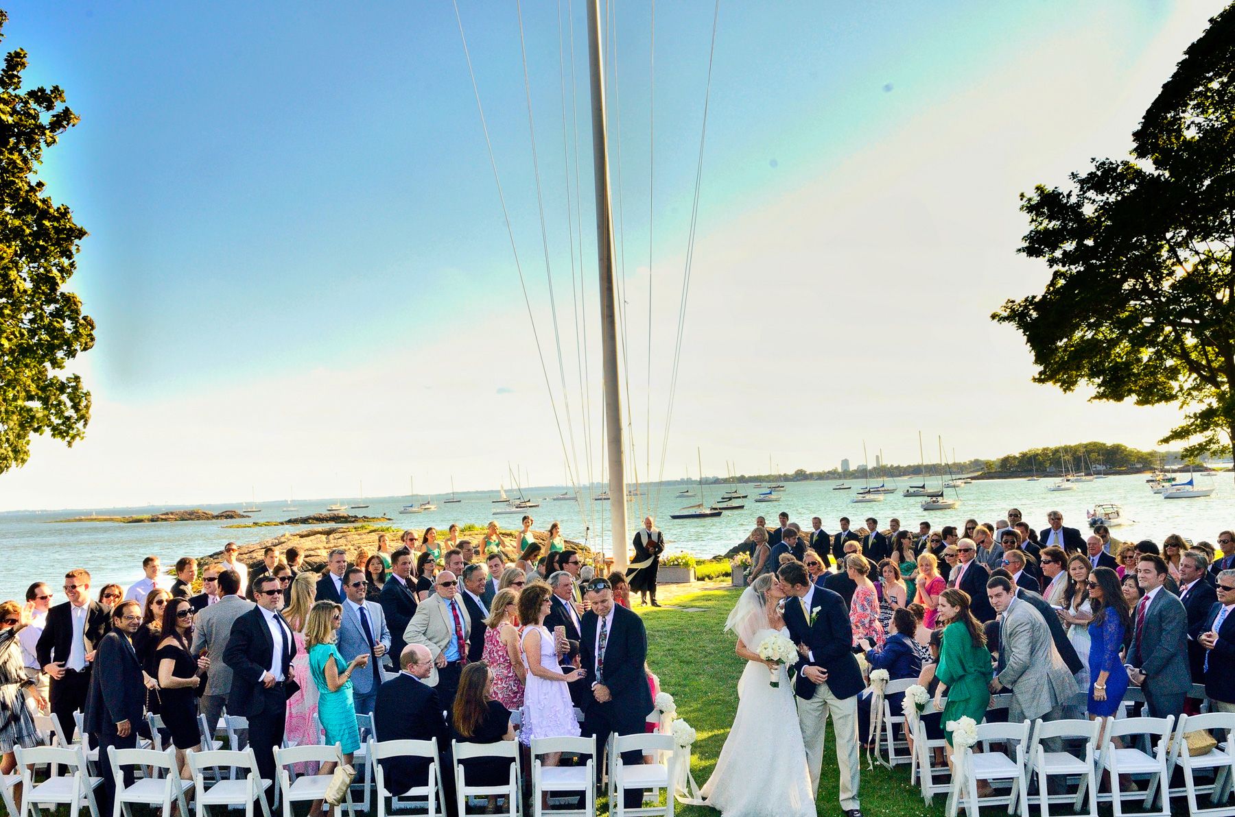 American Yacht Club Wedding Ceremony