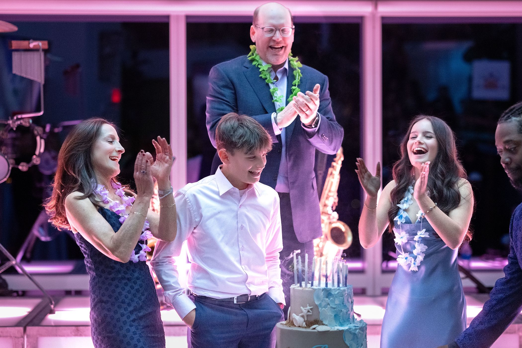 A Kanopi Bar Mitzvah Candle Lighting