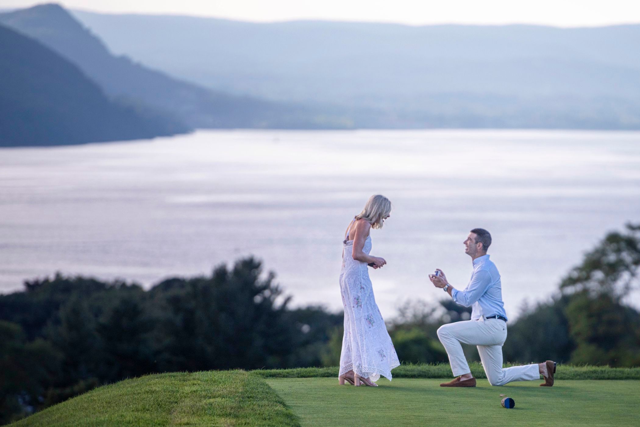 A Hudson River Wedding Proposal