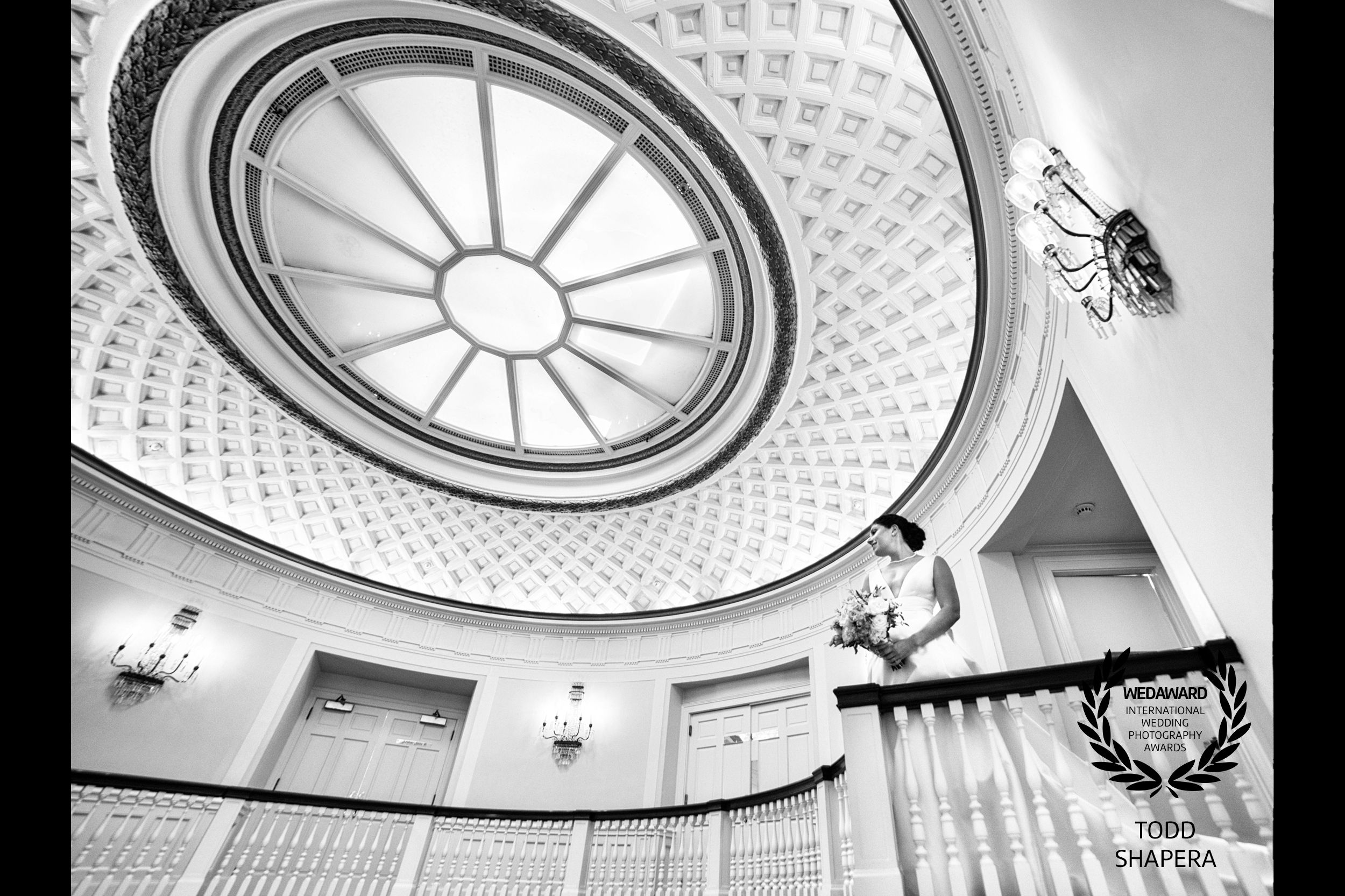 Bride Under The Tappan Hill Rotunda