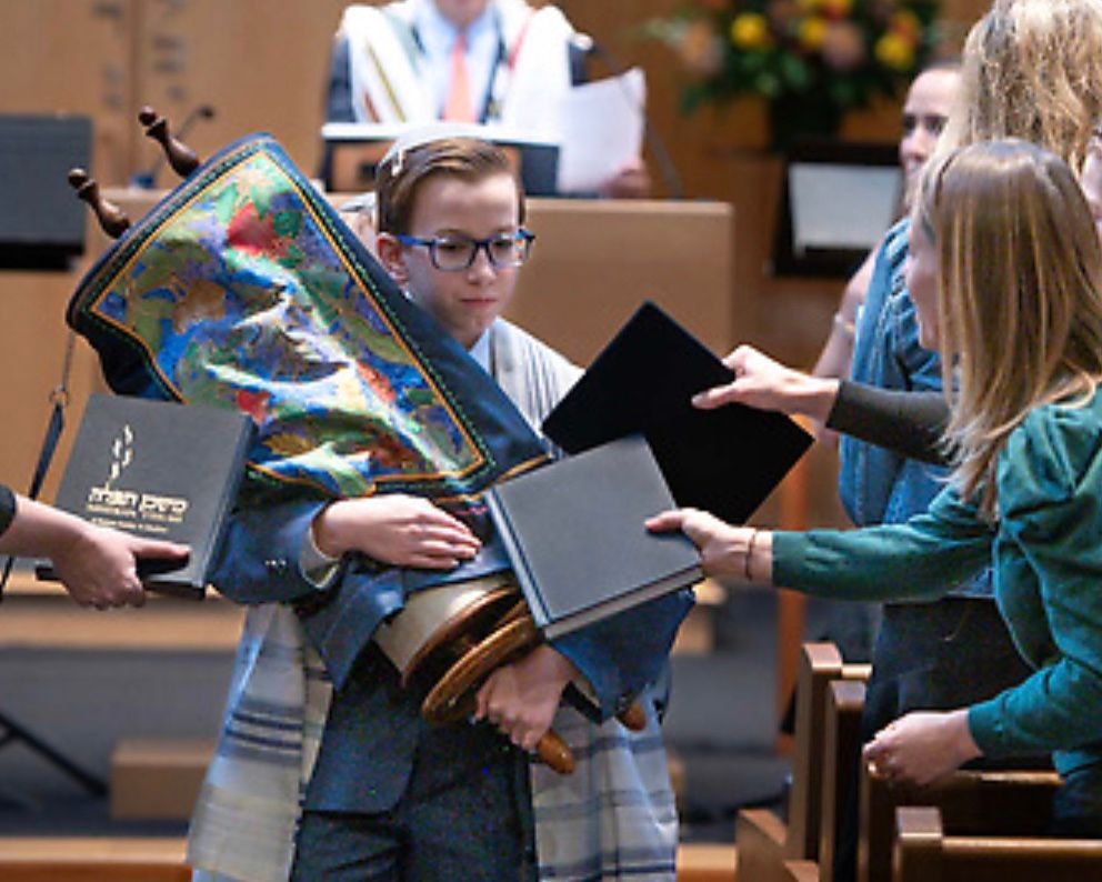 Ryan With The Torah At Beth El
