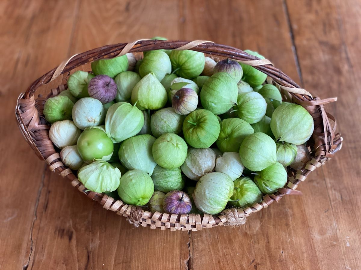 Garden To Table Tomatillos