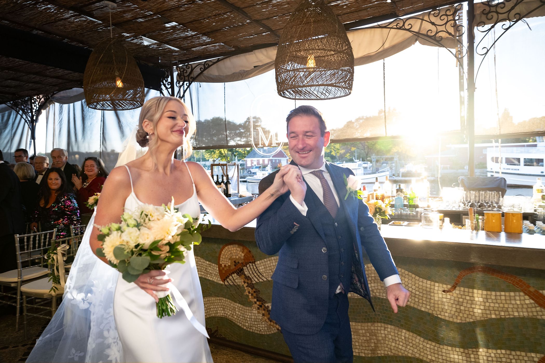 A Harbor Front Wedding At L'Escale