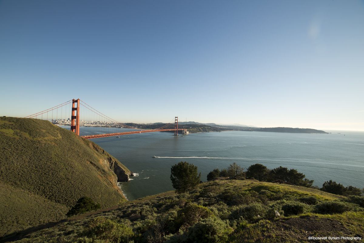 Golden Gate from Marin Headlands with Rokinon 14mm
