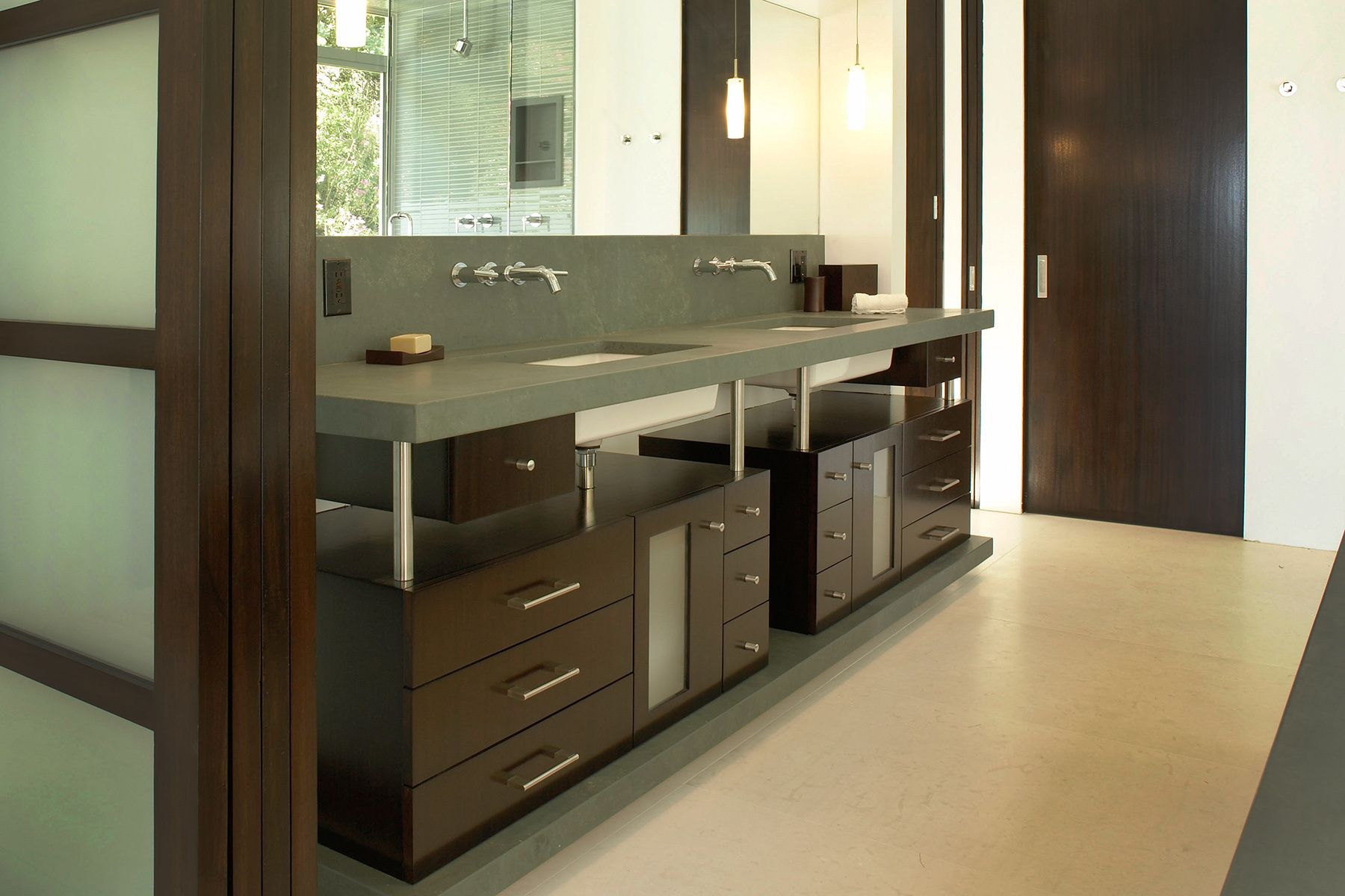 Modern Master Bathroom