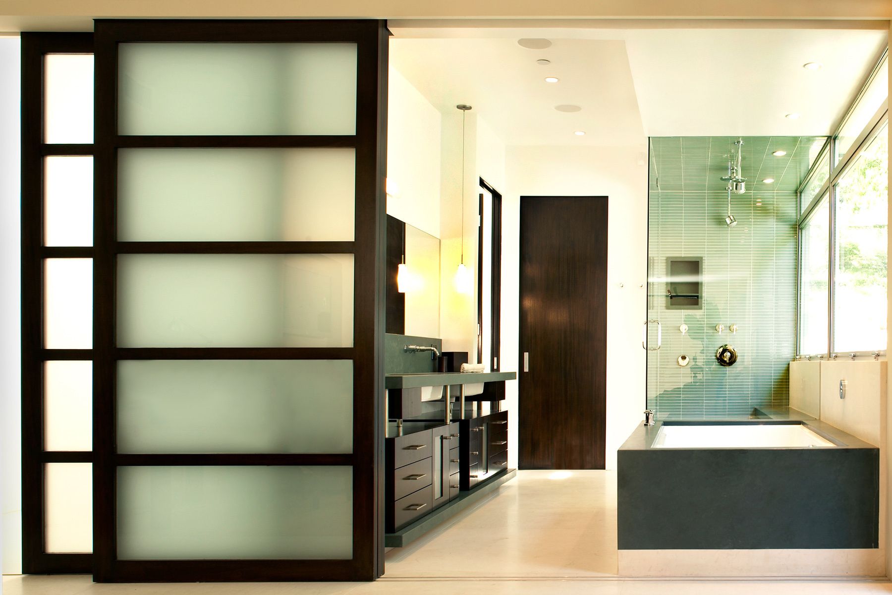 Modern Master Bathroom