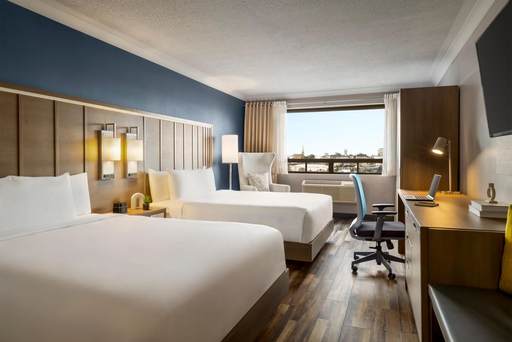 Photographer: Goran Kosanovic Stylist: Laura Byleveld Project: Crowne Plaza by IHG Saint John Harbour View Location: Saint John NB Canada Crowne-Plaza-Saint-John-Harbour-View---Standard-2-Queen---1555807.jpg