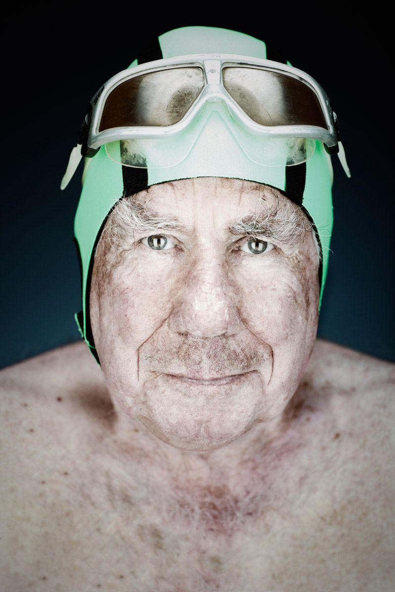 Lou Marcelli, 85 - Dolphin Club Member | Vance Jacobs Photographer