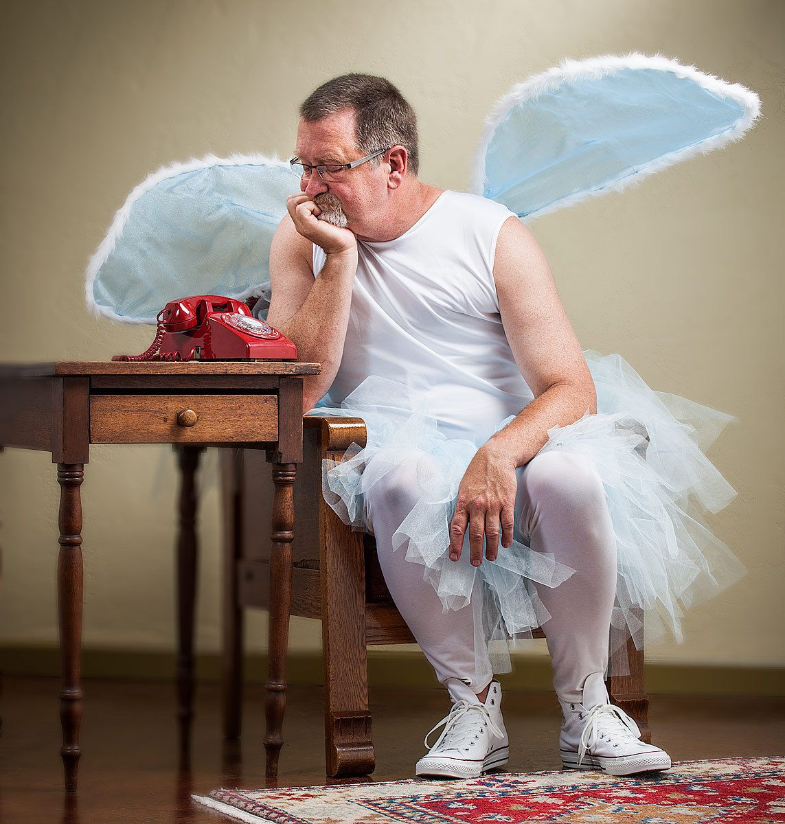 Unemployed Tooth Fairy Awaits a Call For Work