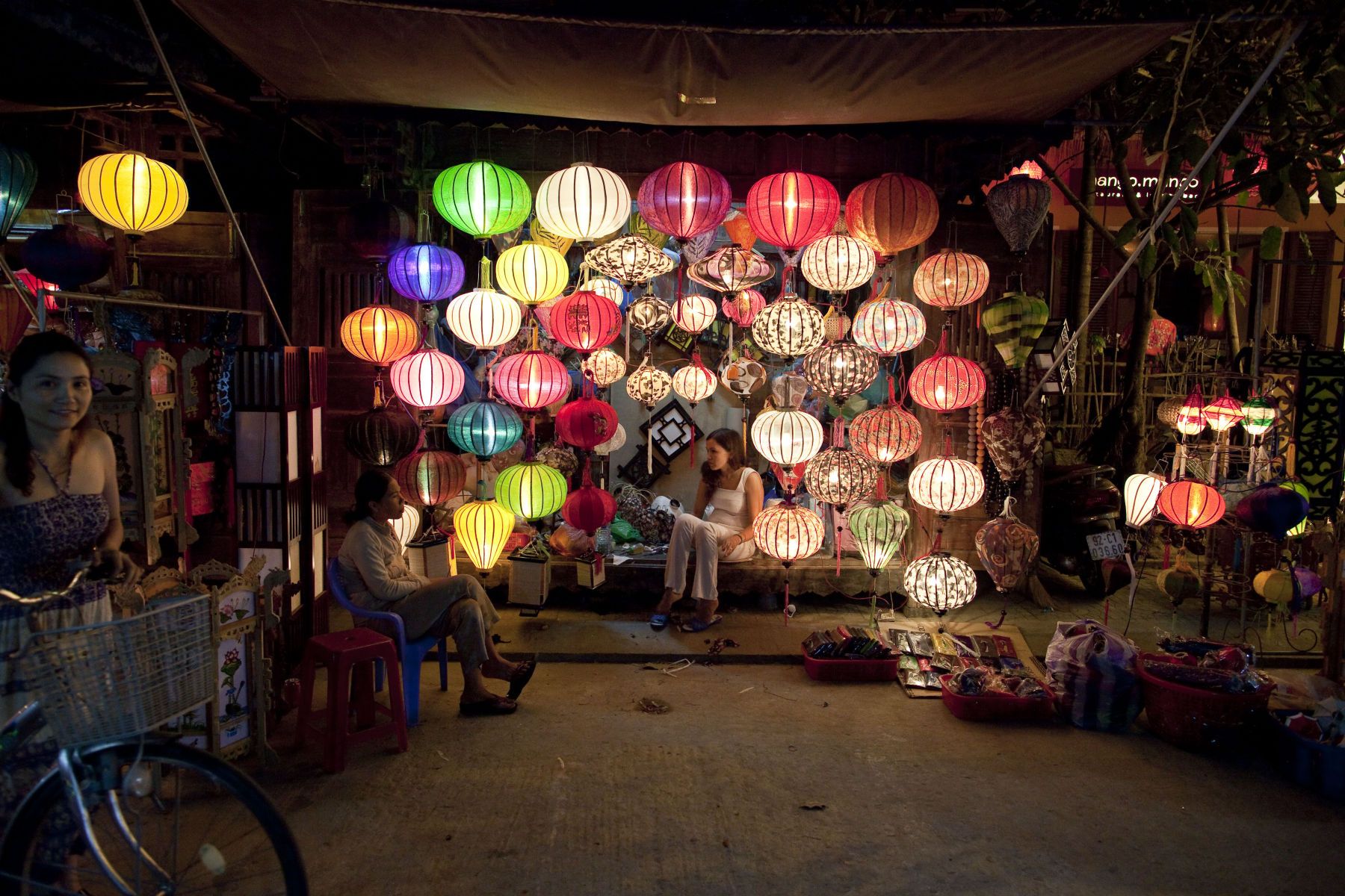 Silk Lantern store at Hoi An.