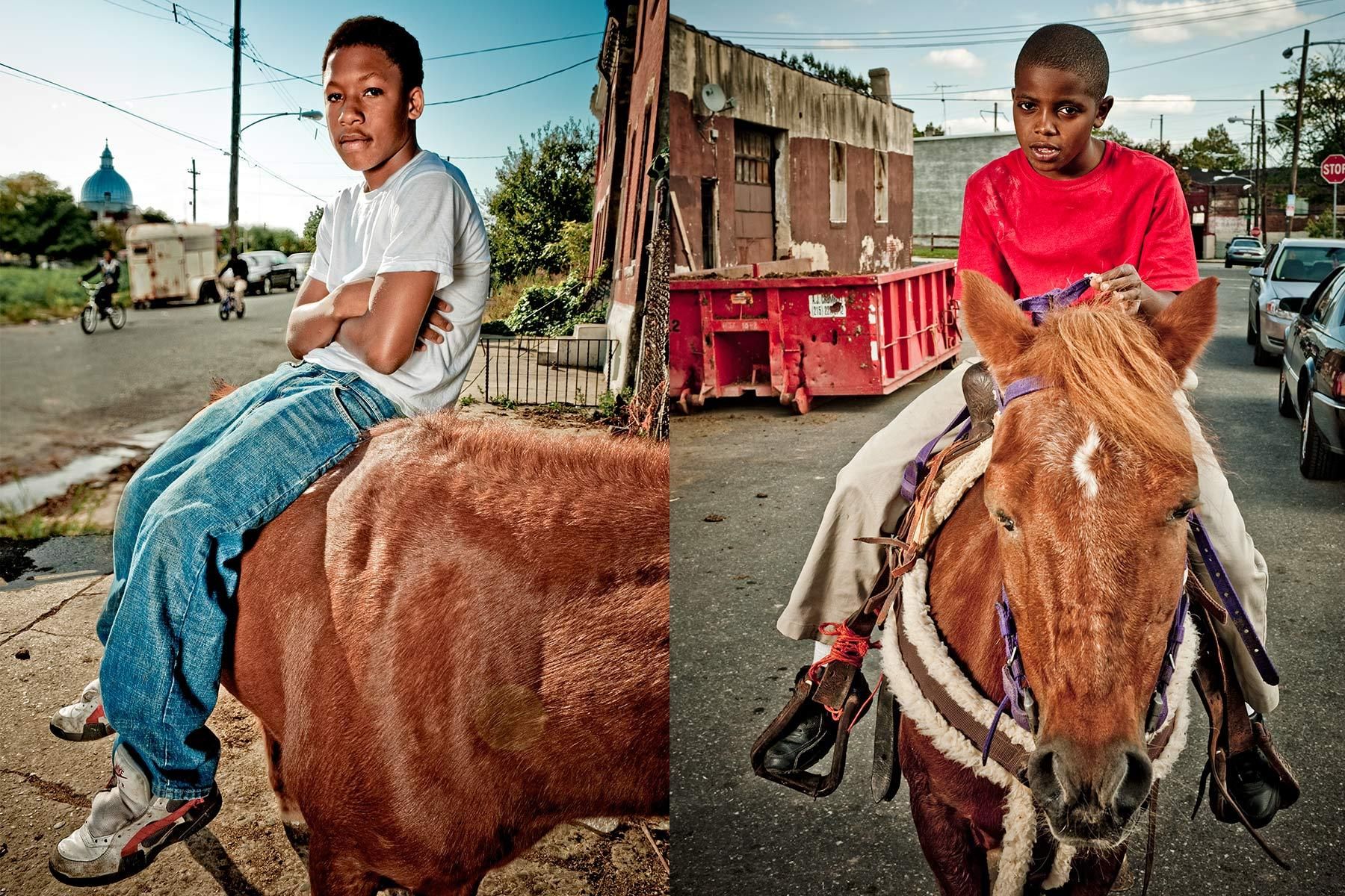 Living with the horses