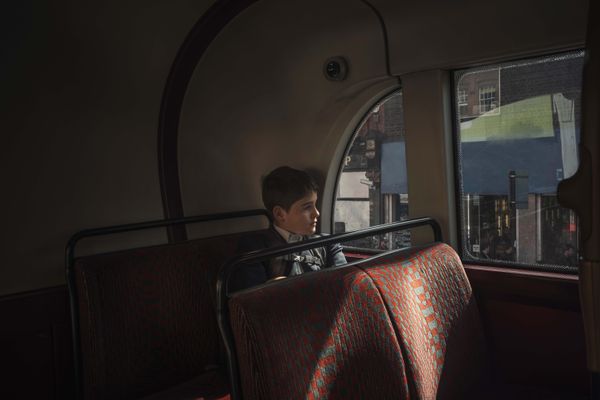 © SARAH LEE - FIAZAL, 88 BUS, CAMDEN TOWN. JUNE 2017. bus boy1.jpg