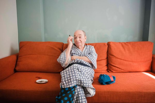 © SARAH LEE - LINDSAY KEMP, LONDON. APRIL 2018. kemp5.jpg