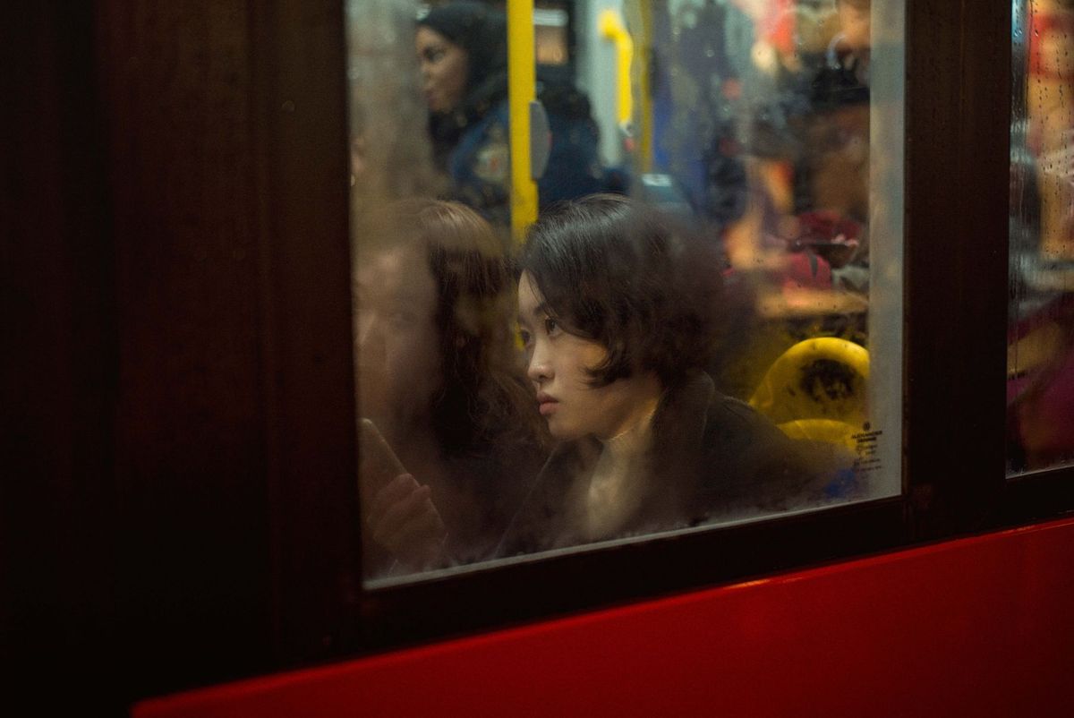 © SARAH LEE - BUS LIFE, REGENT ST, LONDON. JANUARY 2016. 1nyd2.jpg