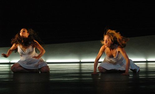 Dancers in white