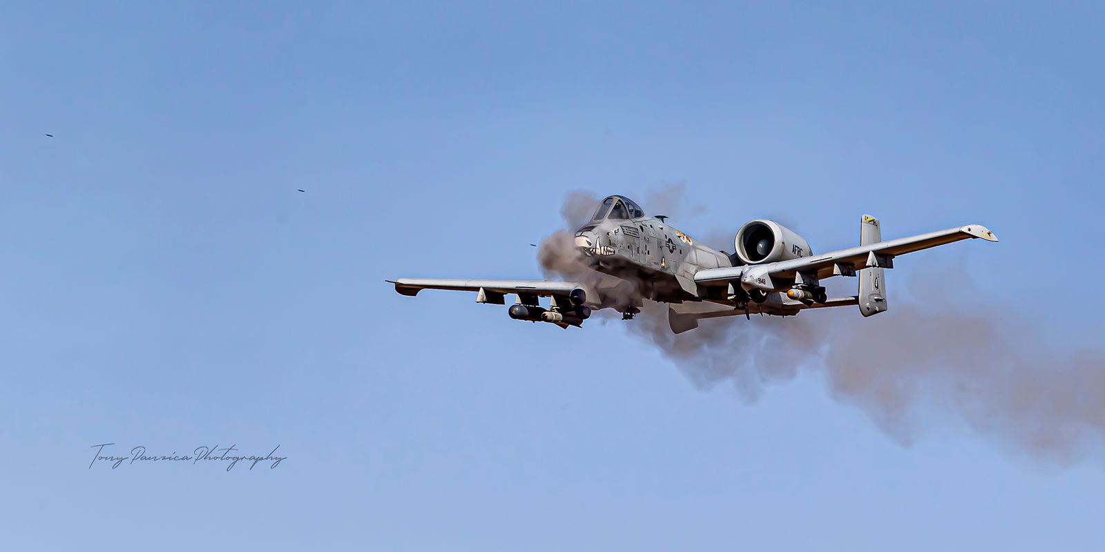 The WartHog shooting its “gun”