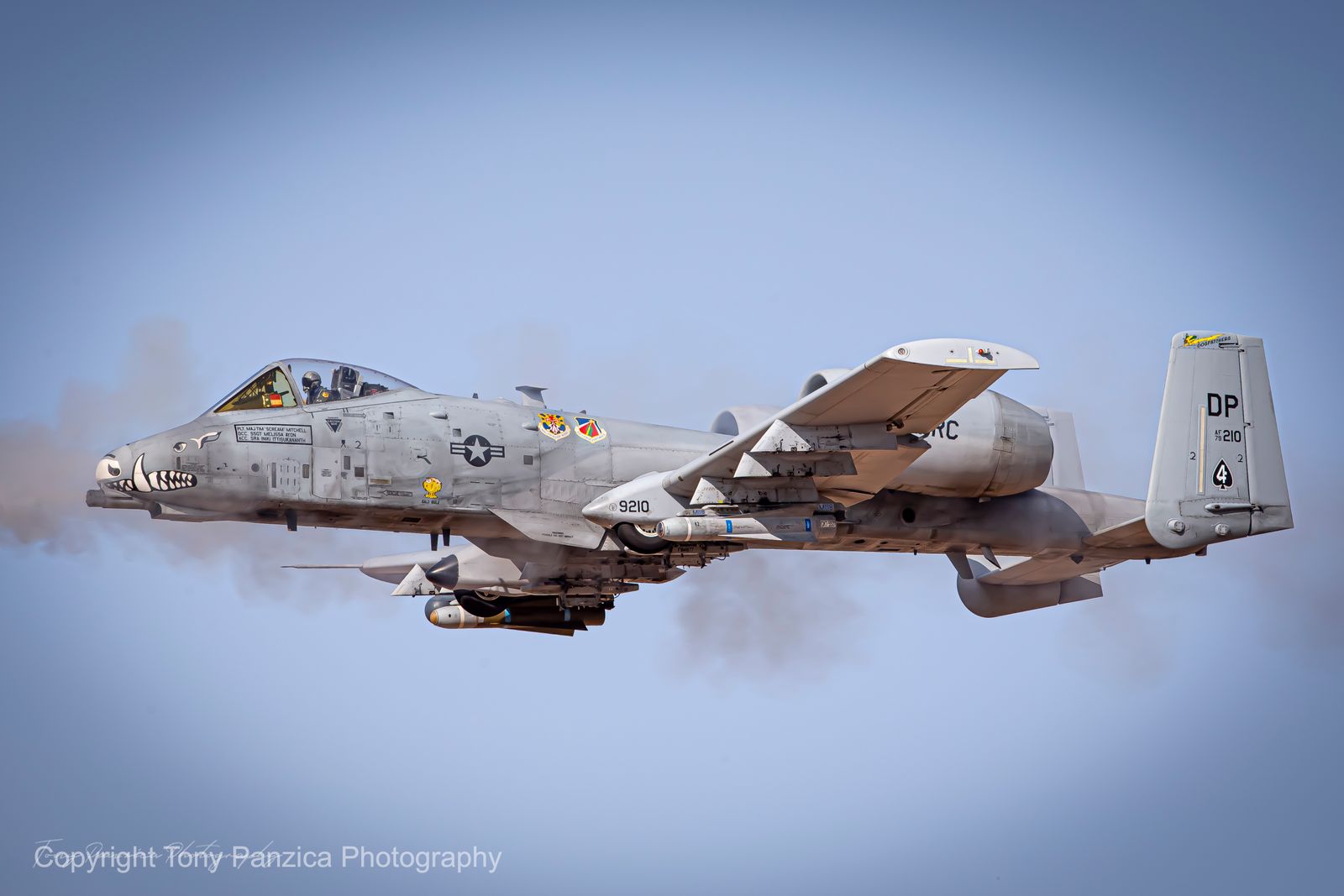 A10 WartHawg on aside view