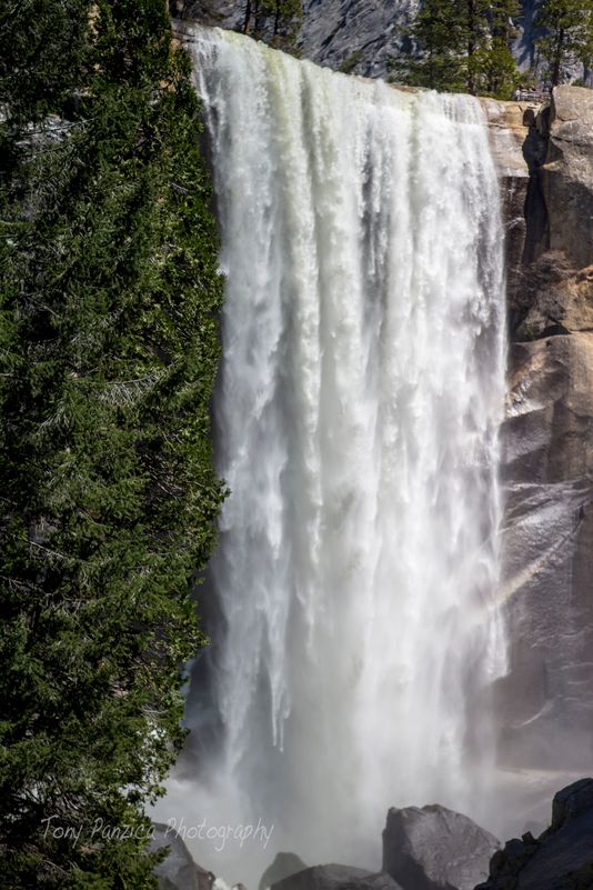 Vernal Falls Up close, Yosemite National Park