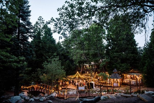 Forest Wedding Venue Hidden Creek in Lake Arrowhead
