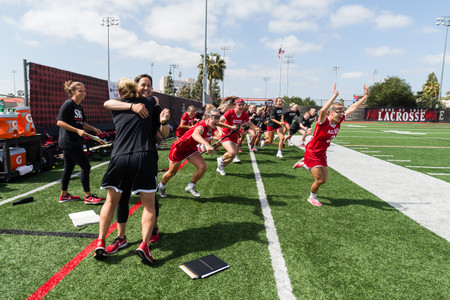 San Diego State win's it's first MPSF women's lacrosse championship San Diego State Women's Lacrosse MPSF Champions