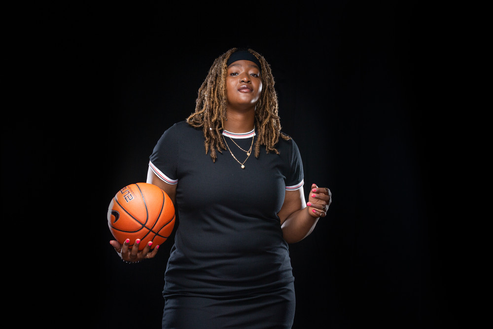 San Diego State media guide and promotional marketing photography Women's Basektball Portraits