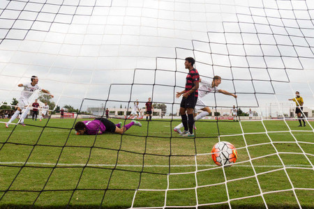 San Diego State mens soccer took on the Stanford Cardinals at the Sportsdeck on the campus of SDSU and lost 3-1. MENS SOCCER: San Diego State v Stanford