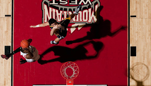 San Diego State forward Billy White (32) dunks the ball on an alley oop past UC Riverside center David Chavarria (30)during the first half. San Diego State won 58-53 at Viejas Arena in San Diego, California. NCAA BASKETBALL : UC Riverside at San Diego State