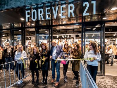 Opening Forever 21, oktober 2015 Rotterdam