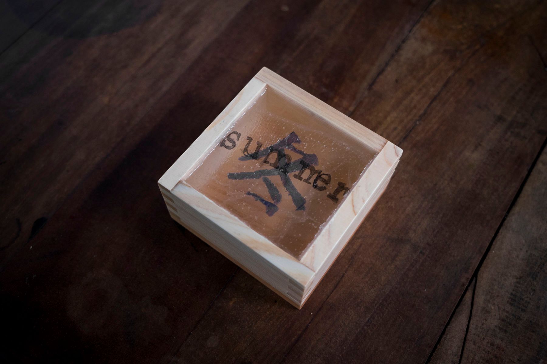 The Floating Word 2017, detail